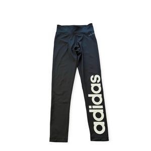 PRICE FIRM Adidas Graphic Training Tights/Leggings Small Juniors Black